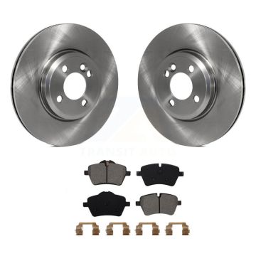 Front Disc Brake Rotors And Semi-Metallic Pads Kit For Mini Cooper Countryman K8S-100543