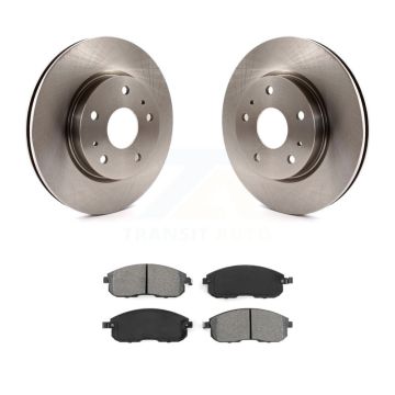 Front Disc Brake Rotors And Semi-Metallic Pads Kit For Suzuki SX4 Crossover K8S-100545