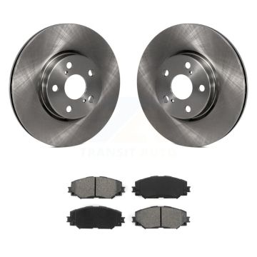 Front Brake Rotor & Semi-Metallic Pad Kit For Toyota Corolla Matrix Pontiac Vibe Scion xD K8S-100547