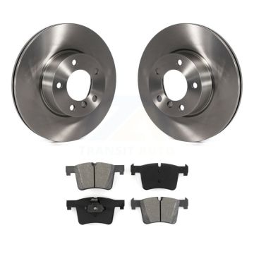 Front Brake Rotor Semi-Metallic Pad Kit For BMW 328i xDrive 330i 320i 428i 328d 230i 430i K8S-100559