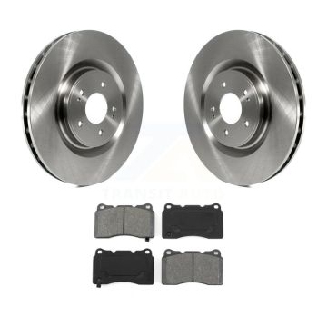 Front Disc Brake Rotors And Semi-Metallic Pads Kit For Mitsubishi Lancer K8S-100562
