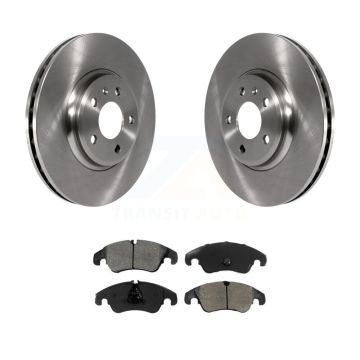 Front Disc Brake Rotors And Semi-Metallic Pads Kit For Audi A4 Quattro Q5 A5 allroad K8S-100572