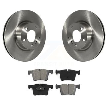 Front Disc Brake Rotors And Semi-Metallic Pads Kit For BMW X3 X4 K8S-100610