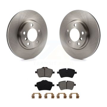 Front Disc Brake Rotors And Semi-Metallic Pads Kit For Mini Cooper Countryman Paceman K8S-100621