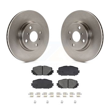 Front Disc Brake Rotors And Semi-Metallic Pads Kit For Toyota Yaris K8S-100628