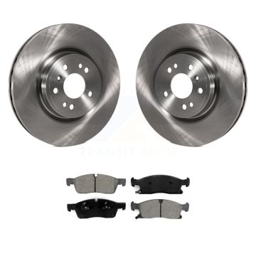 Front Disc Brake Rotor Semi-Metallic Pad Kit For Mercedes-Benz ML350 GLE350 ML250 GLE300d K8S-100629