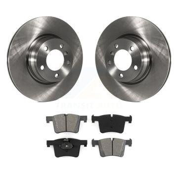 Front Brake Rotor Semi-Metallic Pad Kit For BMW 328i 330e With 330mm Diameter K8S-100648