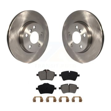 Front Disc Brake Rotors And Semi-Metallic Pads Kit For Mini Cooper K8S-100662