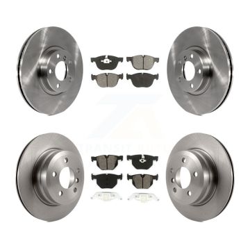 Front Rear Disc Brake Rotors And Semi-Metallic Pads Kit For BMW X5 X6 K8S-101368