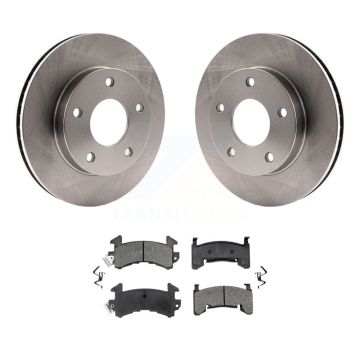Rear Disc Brake Rotor & Semi-Metallic Pad Kit For Cadillac Eldorado Buick Riviera Seville K8S-101511