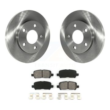 Rear Brake Rotors Semi-Metallic Pad Kit For Chevrolet Impala Buick LaCrosse Pontiac Grand K8S-101538