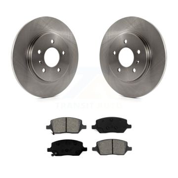 Rear Brake Rotor Semi-Metallic Pad Kit For Pontiac Montana Chevrolet Uplander Buick Relay K8S-101542