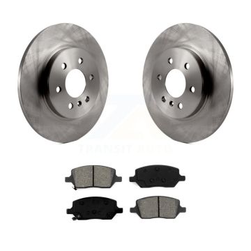 Rear Brake Rotor Semi-Metallic Pad Kit For Pontiac Montana Chevrolet Uplander Buick Relay K8S-101546