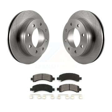 Rear Disc Brake Rotors & Semi-Metallic Pad Kit For GMC Chevrolet Savana 3500 2500 Express K8S-101547