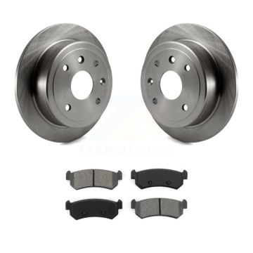 Rear Disc Brake Rotors And Semi-Metallic Pads Kit For Chevrolet Optra Suzuki Forenza Reno K8S-101549