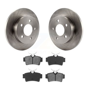 Rear Disc Brake Rotors And Semi-Metallic Pads Kit For Ford Mustang K8S-101583