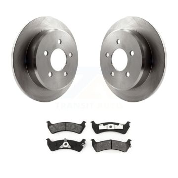 Rear Brake Rotor Semi-Metallic Pad Kit For Ford Ranger Explorer Sport Mercury Mountaineer K8S-101585