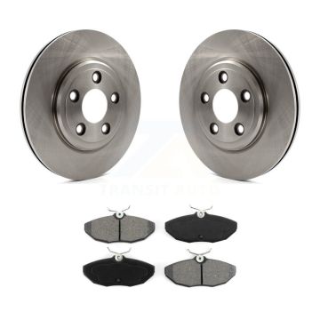 Rear Brake Rotors Semi-Metallic Pad Kit For Ford Thunderbird Jaguar S-Type Lincoln LS XJ8 K8S-101602