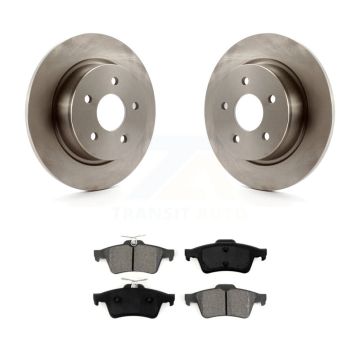 Rear Disc Brake Rotors And Semi-Metallic Pads Kit For Ford Escape Transit Connect C-Max K8S-101641