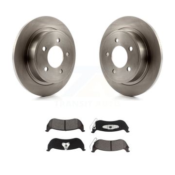 Rear Disc Brake Rotors And Semi-Metallic Pads Kit For 2004-2008 Chrysler Pacifica K8S-101665