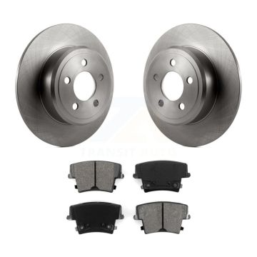Rear Brake Rotor & Semi-Metallic Pad Kit For Dodge Chrysler 300 Charger Challenger Magnum K8S-101667