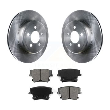 Rear Brake Rotor & Semi-Metallic Pad Kit For Dodge Chrysler 300 Charger Challenger Magnum K8S-101668