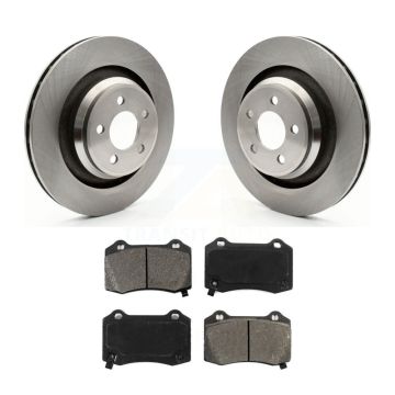 Rear Brake Rotor & Semi-Metallic Pad Kit For Dodge Charger Chrysler 300 Challenger Magnum K8S-101670