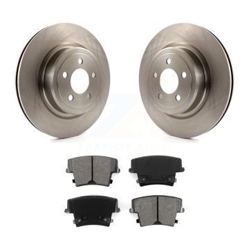 Rear Disc Brake Rotors And Semi-Metallic Pads Kit For Dodge Charger Magnum K8S-101672