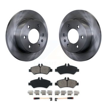 Rear Disc Brake Rotors & Semi-Metallic Pad Kit For Sprinter 2500 Mercedes-Benz Dodge 3500 K8S-101680