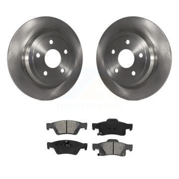 Rear Disc Brake Rotors And Semi-Metallic Pads Kit For Dodge Durango Jeep Grand Cherokee K8S-101685