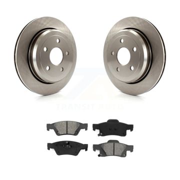 Rear Disc Brake Rotors And Semi-Metallic Pad Kit For Jeep Grand Cherokee Dodge Durango WK K8S-101686
