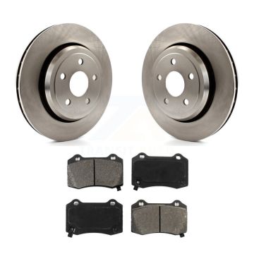 Rear Disc Brake Rotors And Semi-Metallic Pads Kit For Jeep Grand Cherokee Dodge Durango K8S-101687