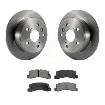 Rear Disc Brake Rotors And Semi-Metallic Pads Kit For Toyota Camry Solara Lexus ES300 K8S-101695