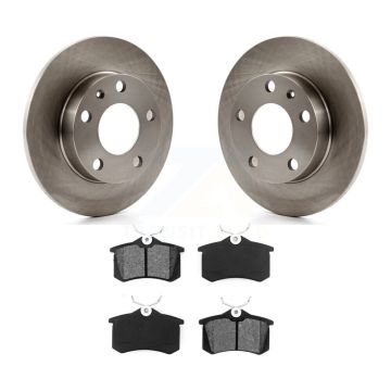 Rear Brake Rotor Semi-Metallic Pad Kit For Audi A4 Quattro With 245mm Diameter K8S-101710