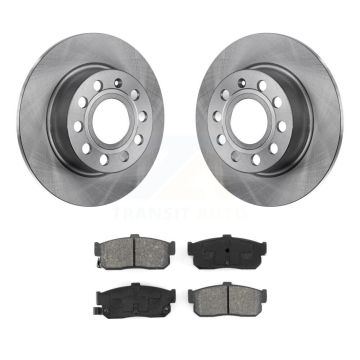 Rear Disc Brake Rotors And Semi-Metallic Pads Kit For Nissan Maxima INFINITI I30 K8S-101713