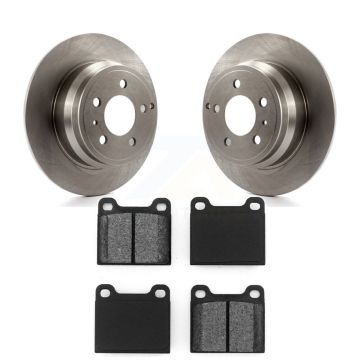 Rear Disc Brake Rotors And Semi-Metallic Pads Kit For Volvo C70 V70 K8S-101715