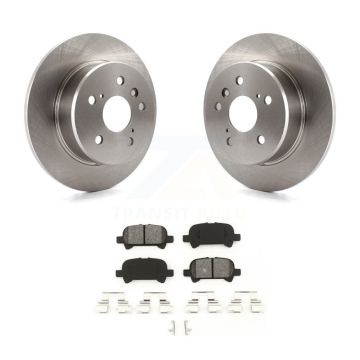 Rear Disc Brake Rotors And Semi-Metallic Pads Kit For 2000-2004 Toyota Avalon K8S-101738