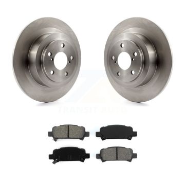 Rear Disc Brake Rotors And Semi-Metallic Pads Kit For Subaru Outback Legacy Baja K8S-101742