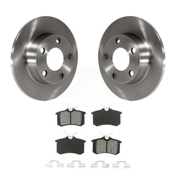Rear Disc Brake Rotors And Semi-Metallic Pads Kit For Audi A6 Quattro Allroad K8S-101753