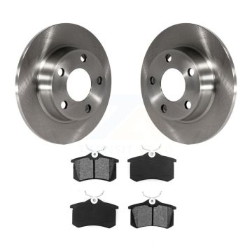 Rear Disc Brake Rotors And Semi-Metallic Pads Kit For Audi Allroad Quattro A6 K8S-101754