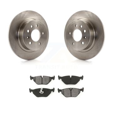 Rear Disc Brake Rotors And Semi-Metallic Pads Kit For Saab 9-5 K8S-101759