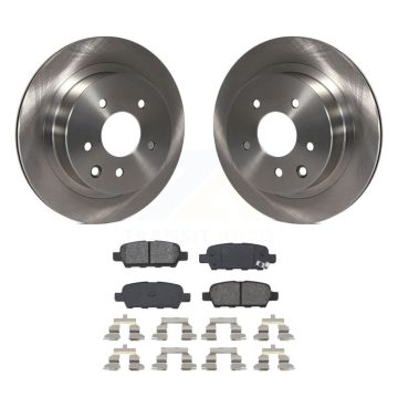 Rear Brake Rotor & Semi-Metallic Pad Kit For Nissan Rogue Sport Qashqai LEAF Juke X-Trail K8S-101774