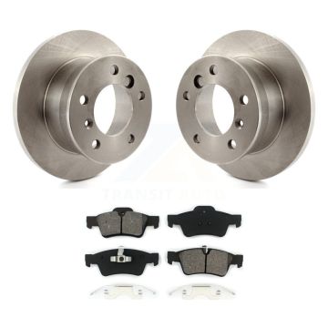 Rear Disc Brake Rotors And Semi-Metallic Pads Kit For Mercedes-Benz G55 AMG K8S-101788