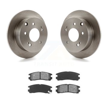 Rear Disc Brake Rotors And Semi-Metallic Pads Kit For Mitsubishi Eclipse Galant K8S-101799