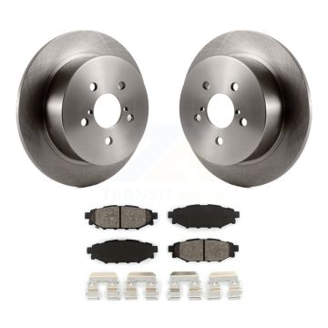 Rear Disc Brake Rotors And Semi-Metallic Pads Kit For Subaru Outback Legacy K8S-101828
