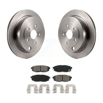 Rear Disc Brake Rotors And Semi-Metallic Pads Kit For Subaru Tribeca B9 K8S-101832