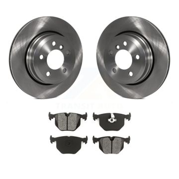 Rear Disc Brake Rotors And Semi-Metallic Pads Kit For 2004-2010 BMW X3 K8S-101838
