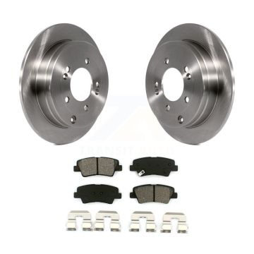 Rear Disc Brake Rotors And Semi-Metallic Pads Kit For Kia Amanti Hyundai Azera K8S-101840