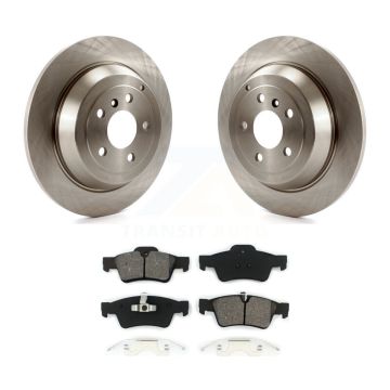 Rear Brake Rotor Semi-Metallic Pad Kit For Mercedes-Benz ML350 ML320 R350 ML500 R320 R500 K8S-101849