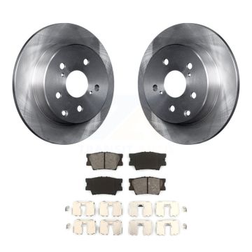 Rear Disc Brake Rotors And Semi-Metallic Pads Kit For Toyota RAV4 Lexus HS250h K8S-101861